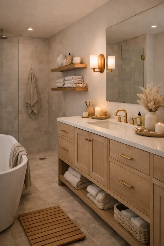 Bathroom Decor with a Spa-Like Feel