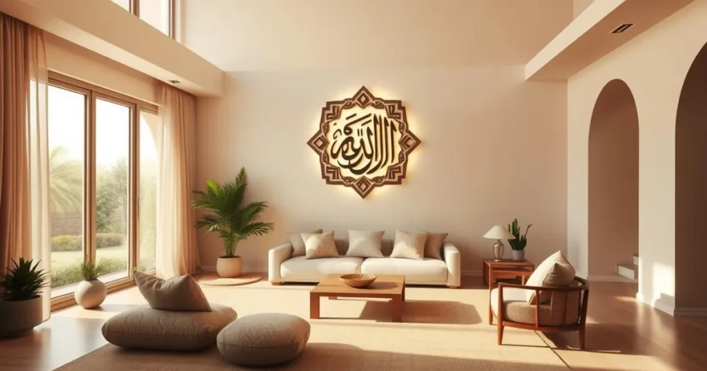 Core Principles of Islamic Home Decor Style