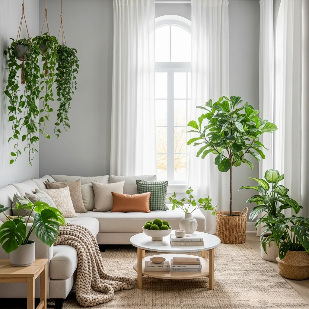 Indoor Plants for a Lived-In Look