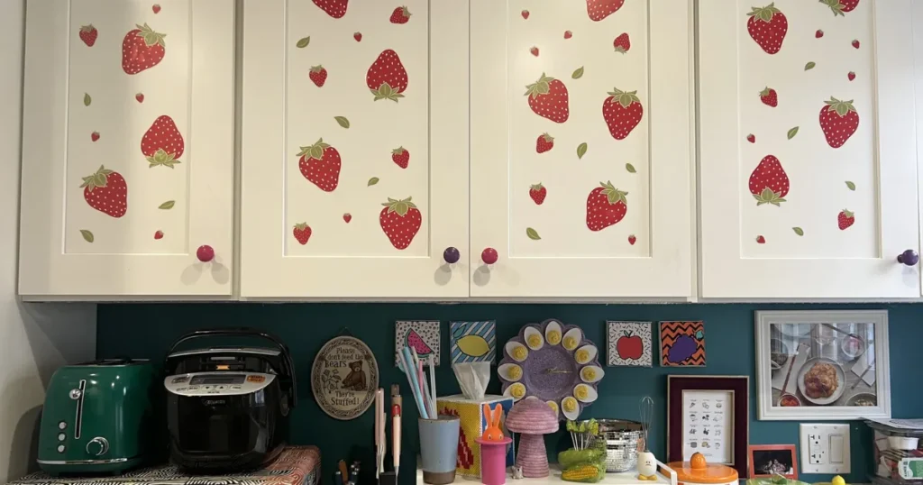 Kitchen Stickers Wall Decor for Renters and Temporary Homes