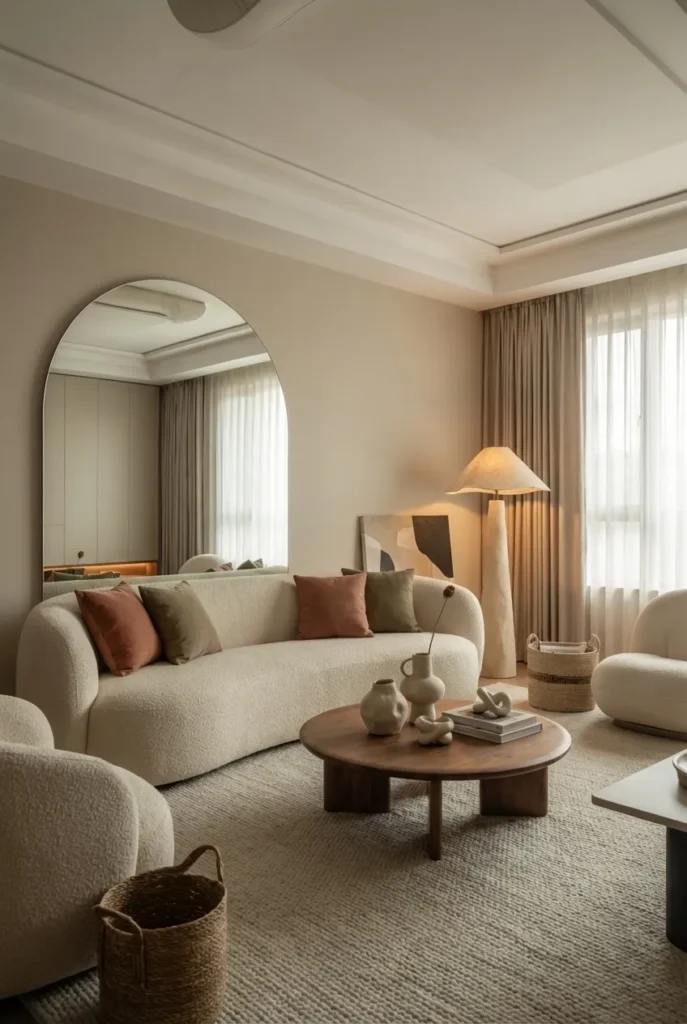 Curved Furniture and Soft Shapes