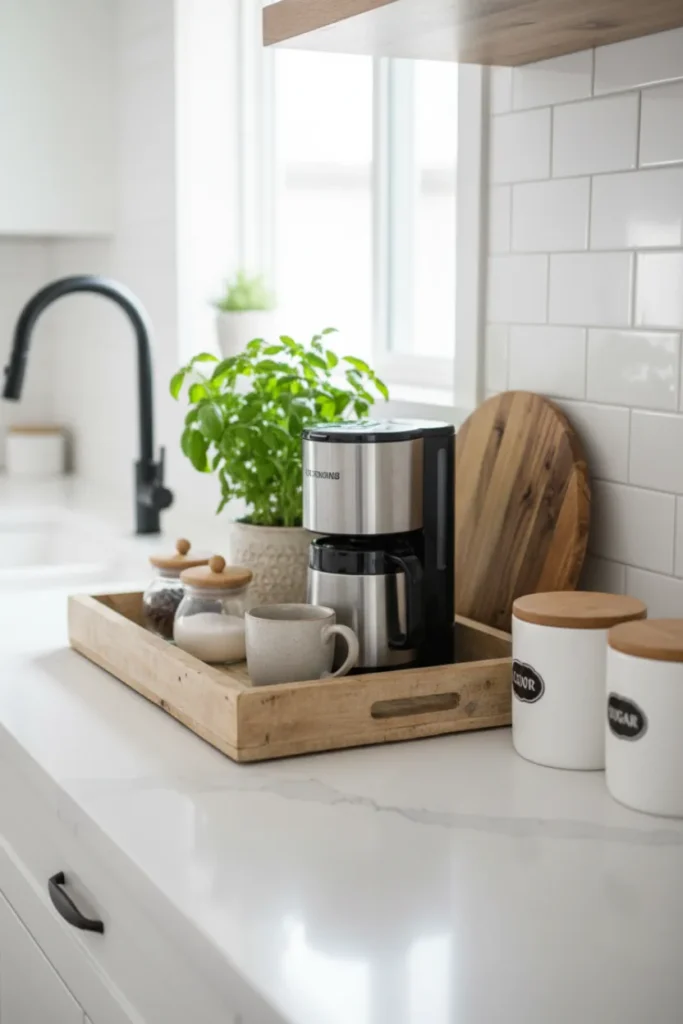 Cheap Kitchen Countertop Styling Ideas