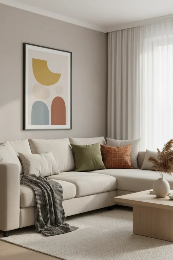 Chic Decor Through Color Accents