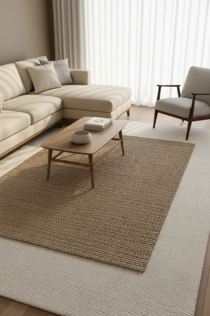 Chic Home Decor with Layered Rugs