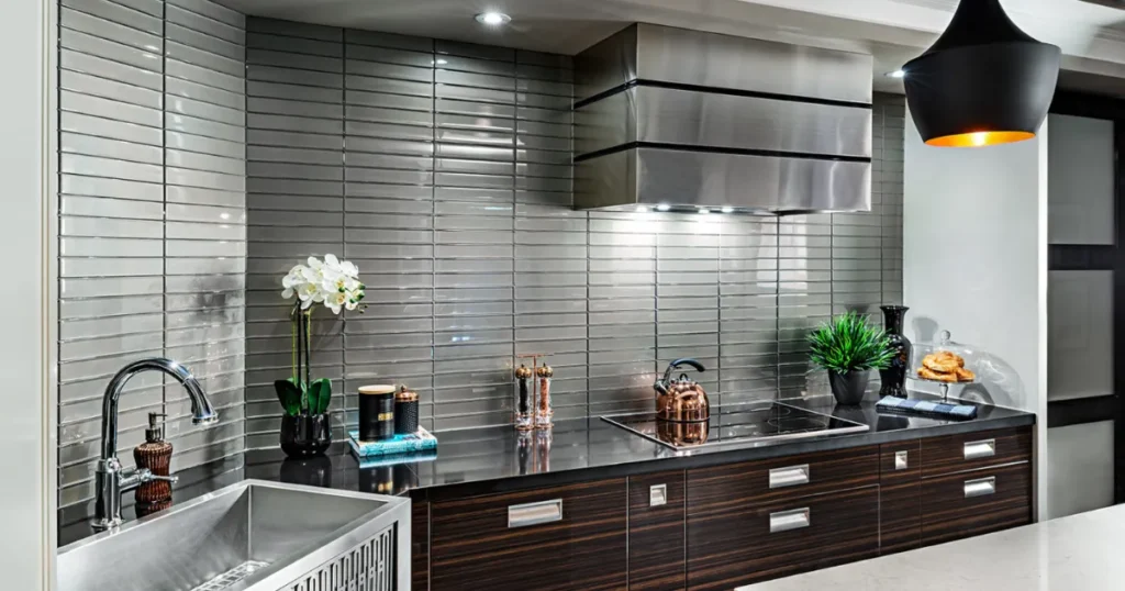 Choosing the Right Metal Finish for Kitchen Walls
