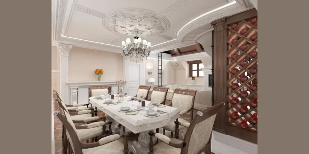 Classic Traditional Dining Room Interior