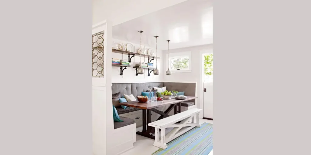 Compact Apartment Dining Room Layout