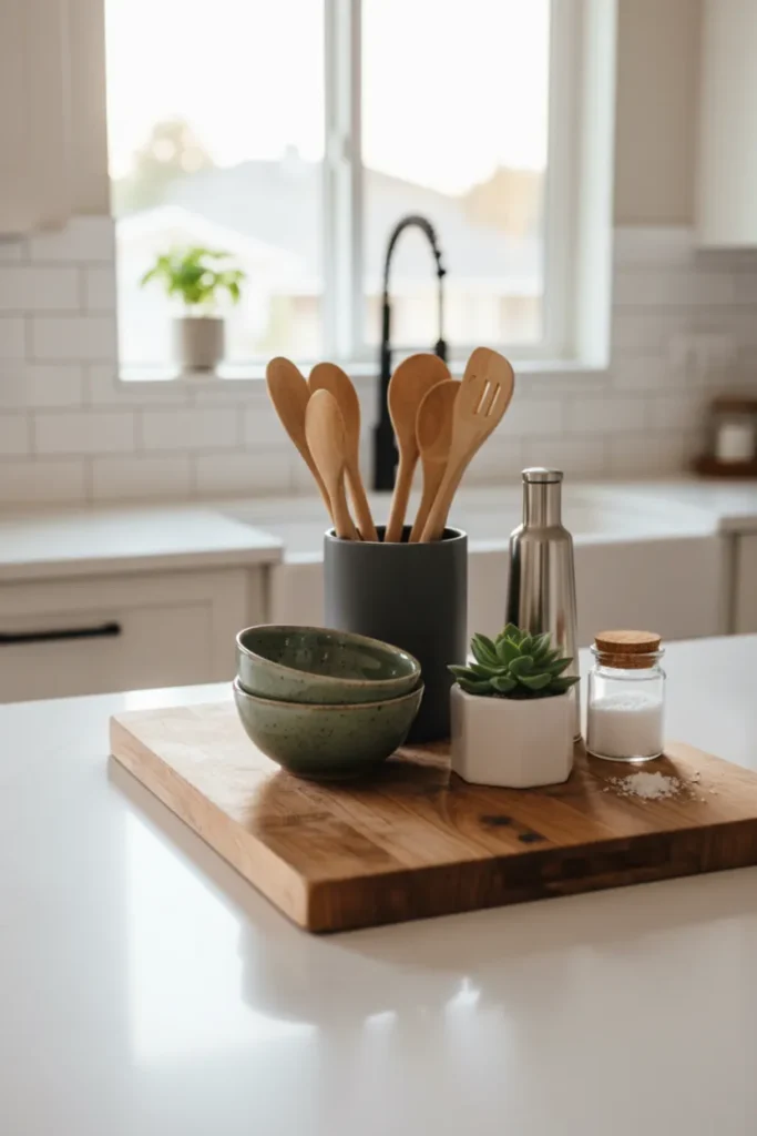 Countertop Styling Kitchen Decorating Inspiration That Stays Practical