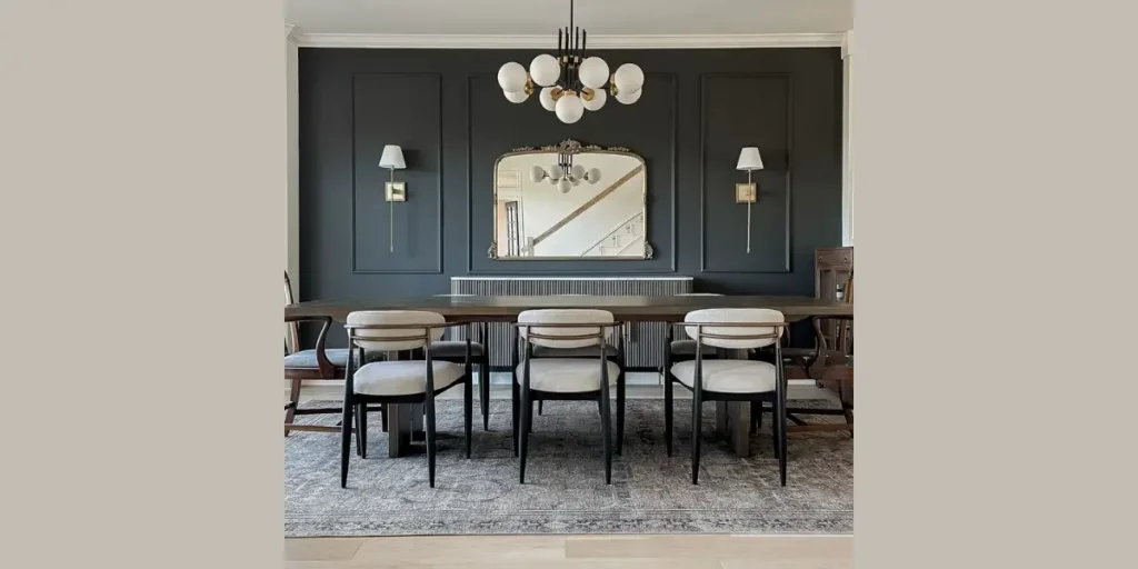 Dark and Moody Accent Wall