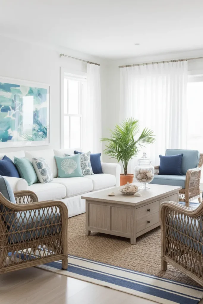 Coastal Home Decor Aesthetic