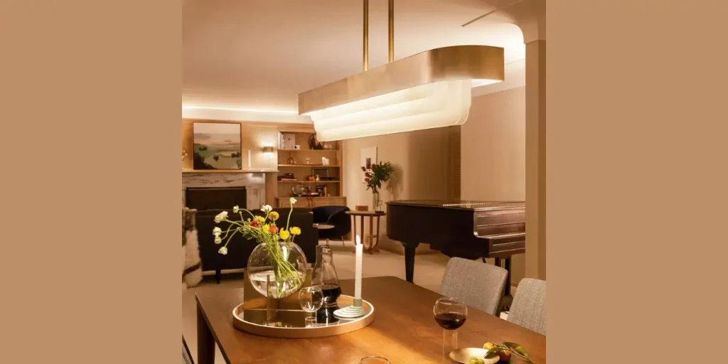 Dimmer-Controlled Dining Room Lights
