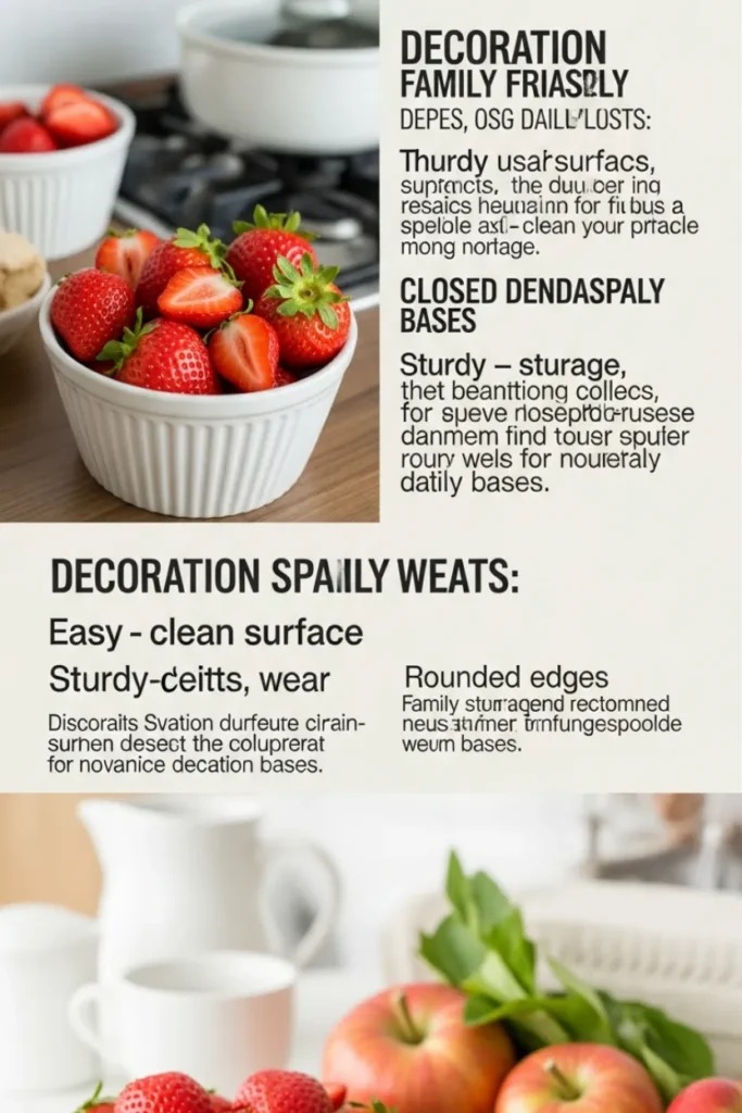 Family Friendly Kitchen Decorating Inspiration That Lasts