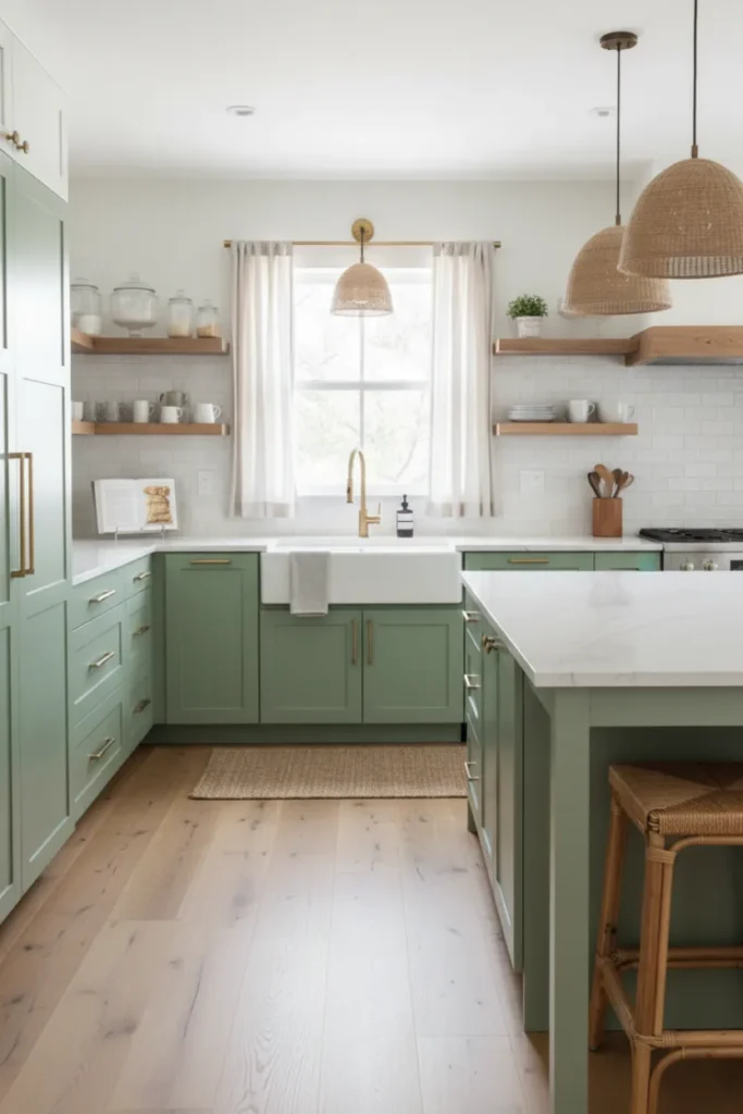 Farmhouse Kitchen Decorating Inspiration with a Modern Touch
