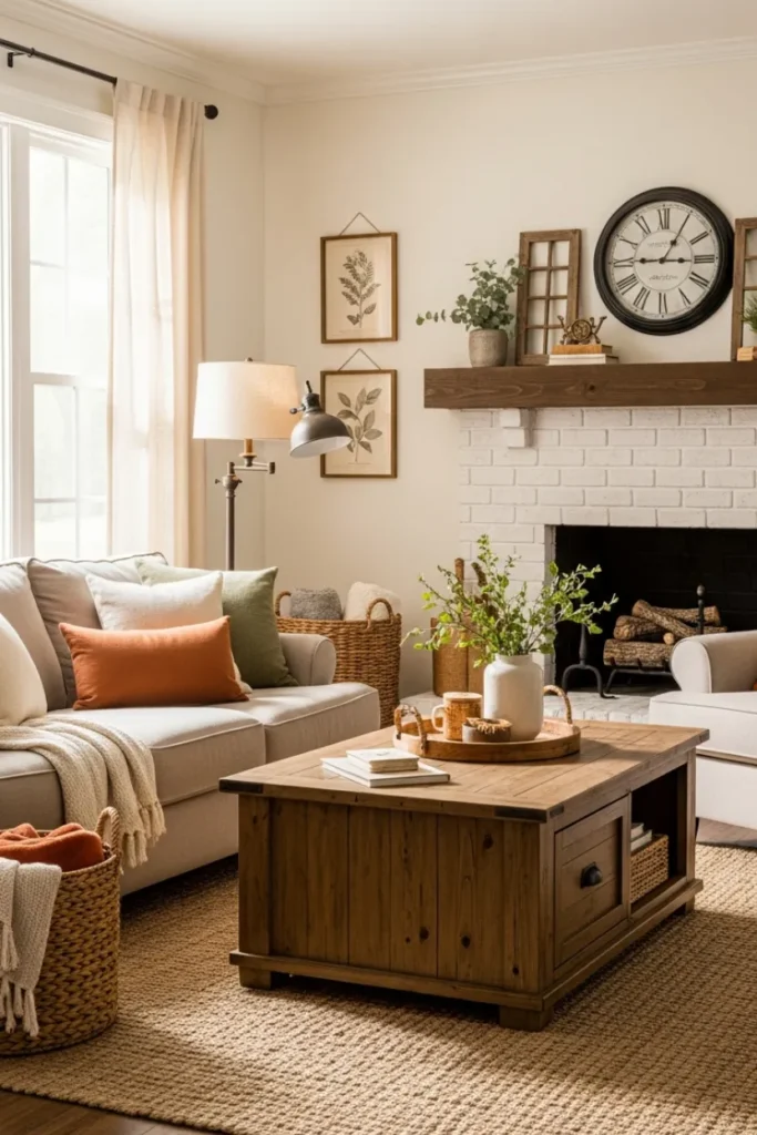 Farmhouse Style Furniture with Rustic Finishes