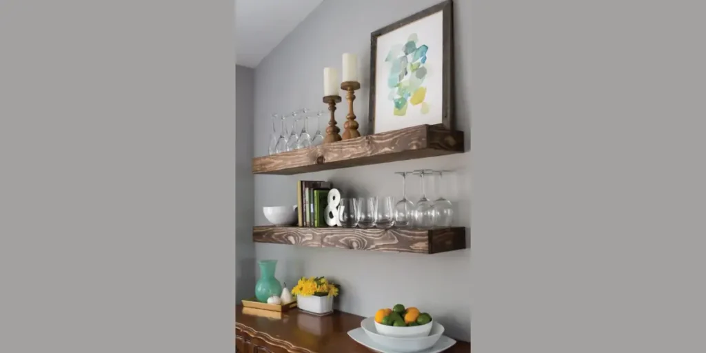 Floating Shelves for Functional Wall Styling
