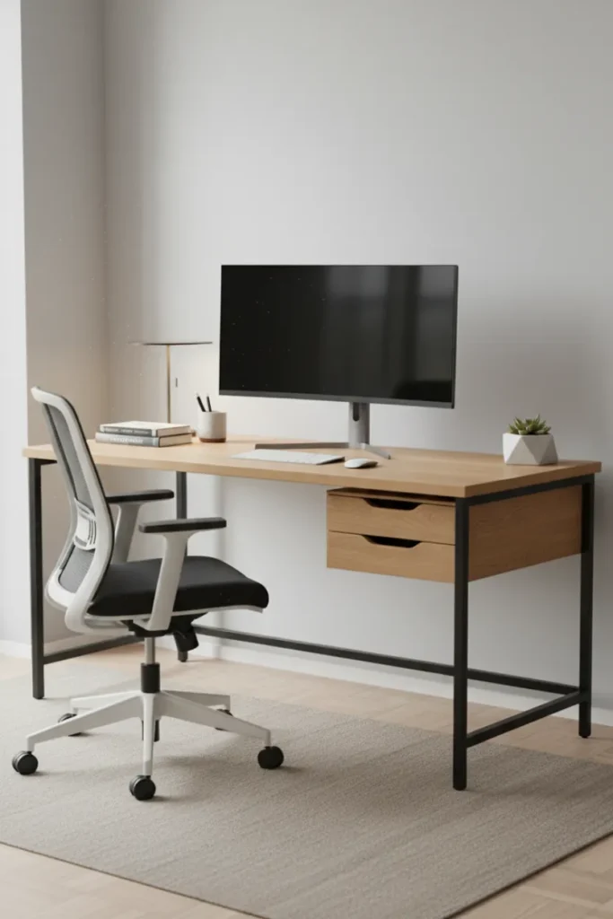 Home Office Desk That Supports Daily Productivity