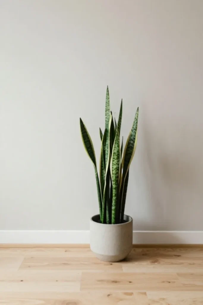 Indoor Plants as Minimalist Decor Accents