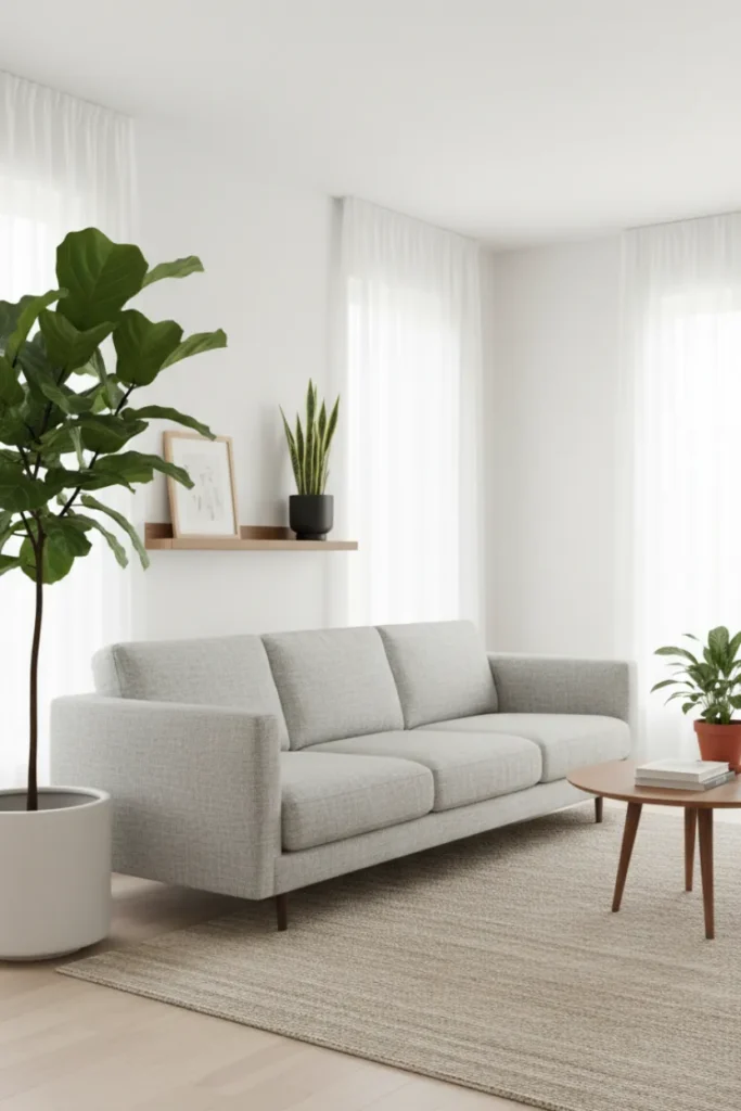 Indoor Plants as Natural Accents