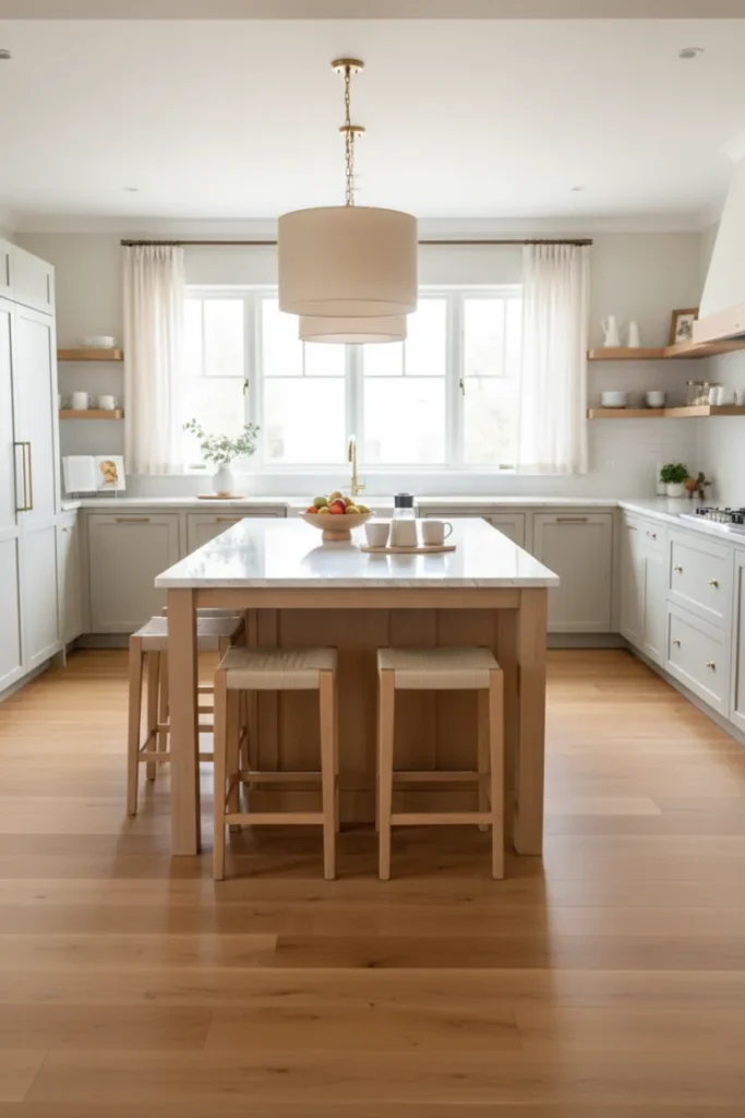 Island Centered Kitchen Decorating Inspiration for Social Spaces