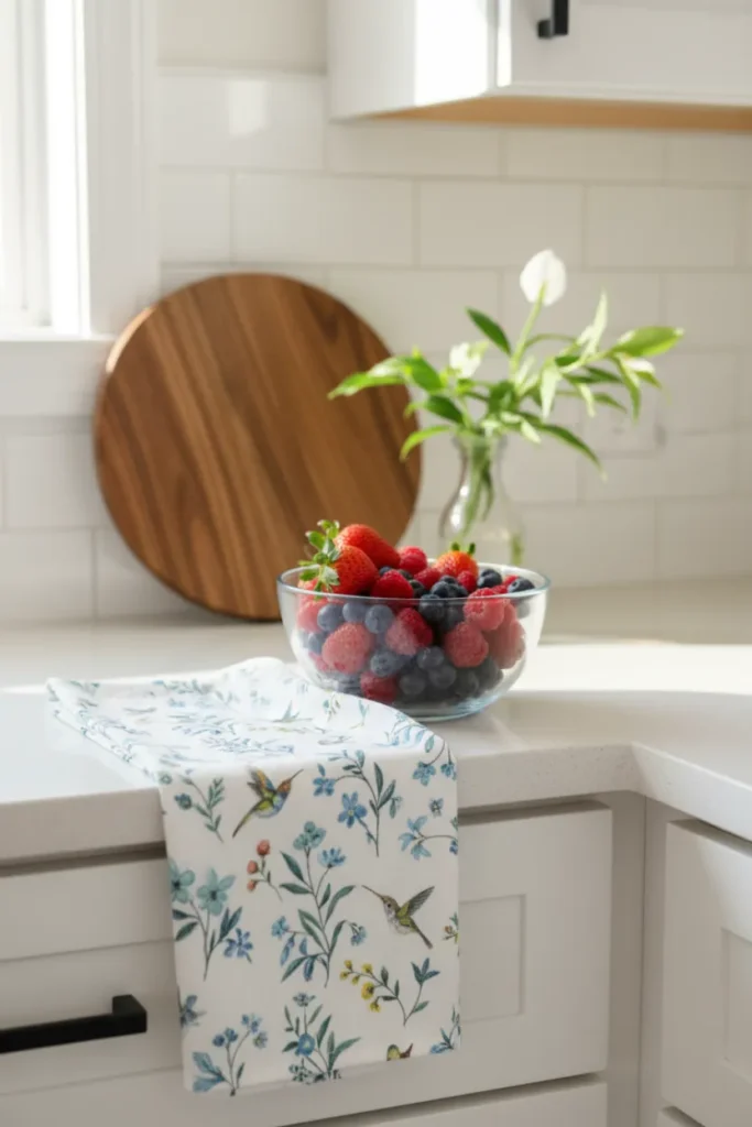 Low Cost Seasonal Kitchen Decor Swaps