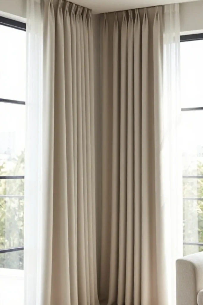 Elegant Luxury Curtains and Window Treatments