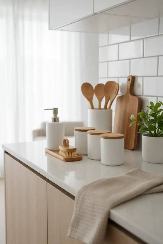 Matching Kitchen Accessories for Apartment Decor