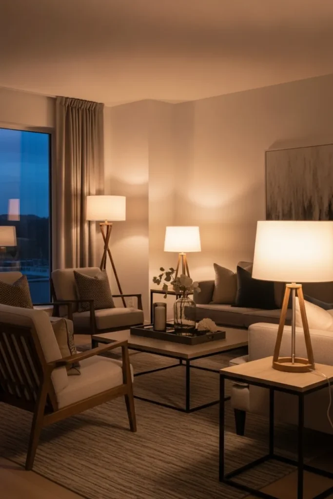 Soft Lighting Chic Interiors