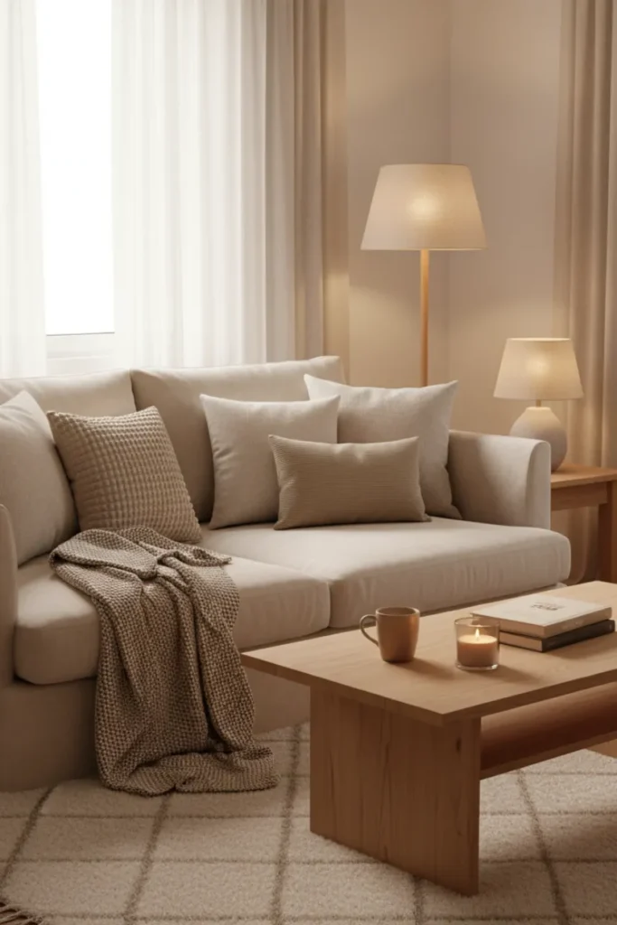 Cozy Neutral Home Decor Aesthetic