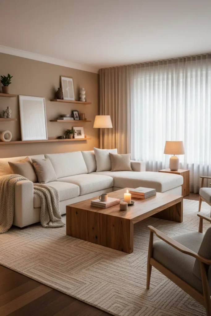 Warm Modern Home Decor Aesthetic