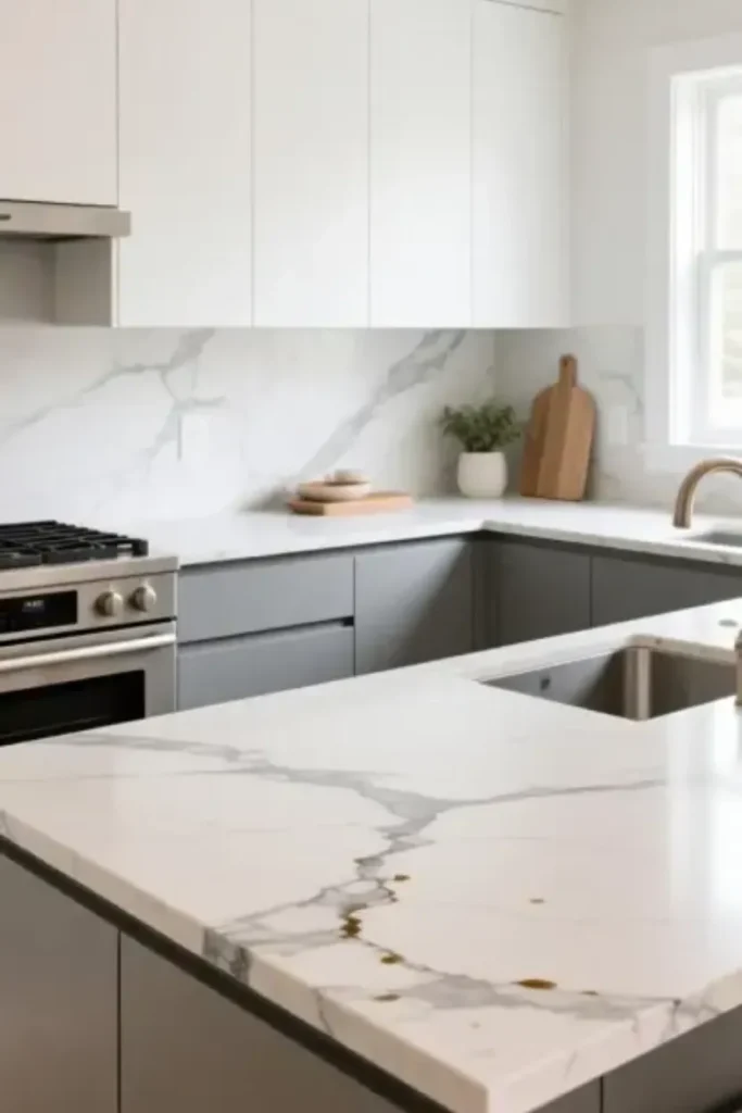 Modern Countertops with Simple Finishes