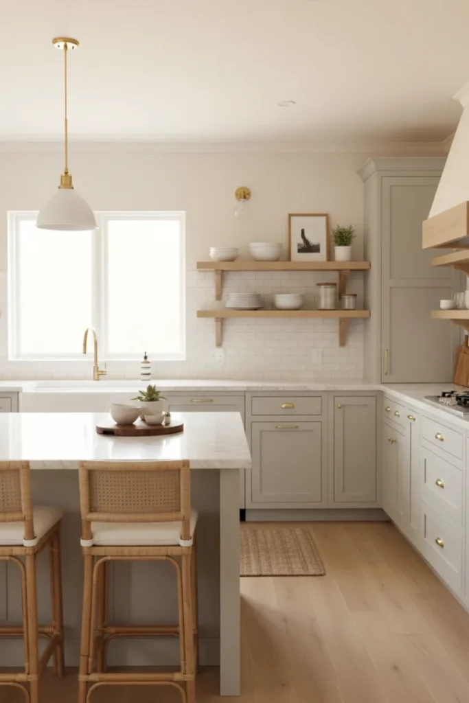Neutral Color Kitchen Decorating Inspiration for Everyday Homes