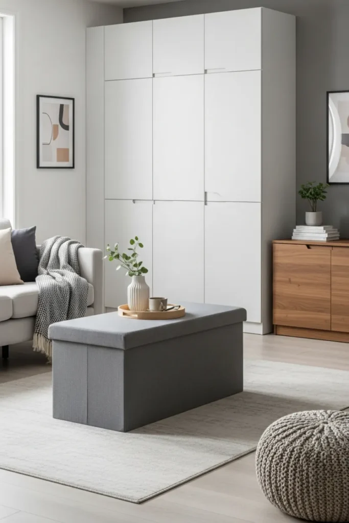 Living Room Storage Decor Solutions