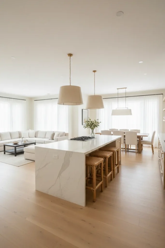 Open Concept Kitchen Decorating Inspiration for Connected Homes