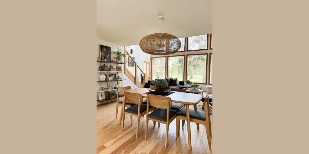 Open-Plan Dining Room Layout
