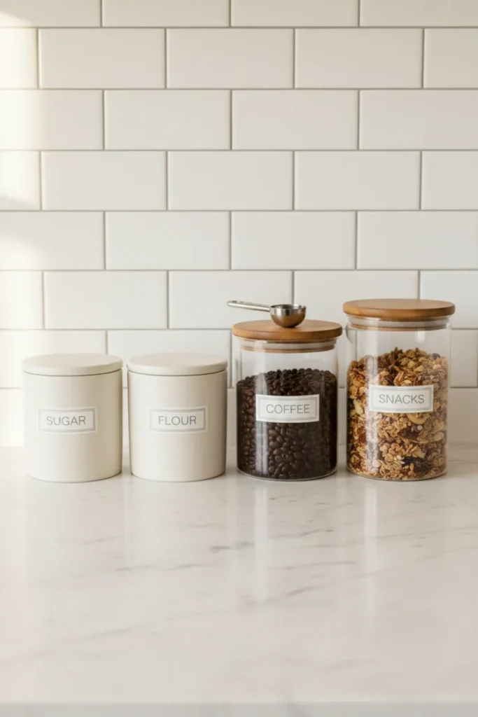 Decorative Storage Jars and Canisters