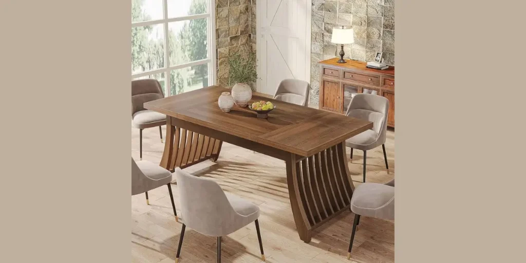 Rectangular Family Dining Table