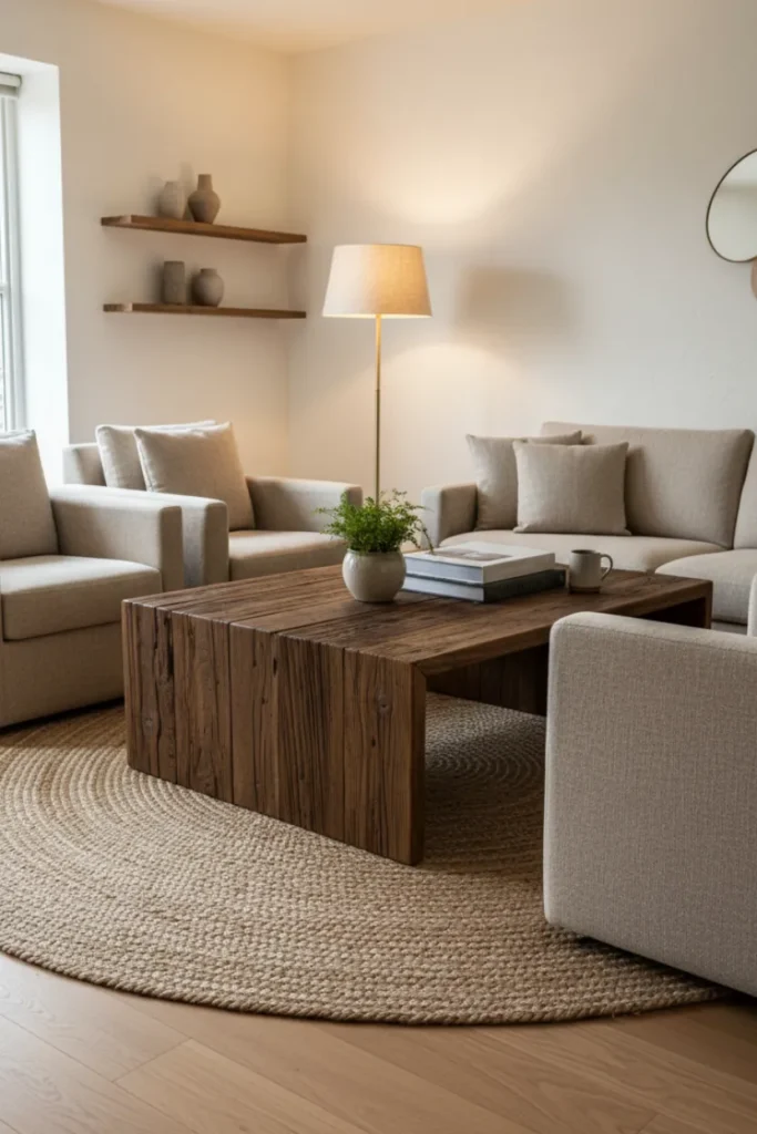 Rustic Coffee Tables with Solid Wood Designs