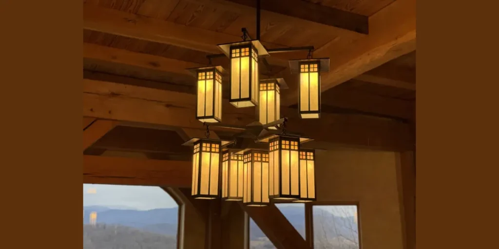 Rustic Chandeliers for Warm Dining Atmospheres