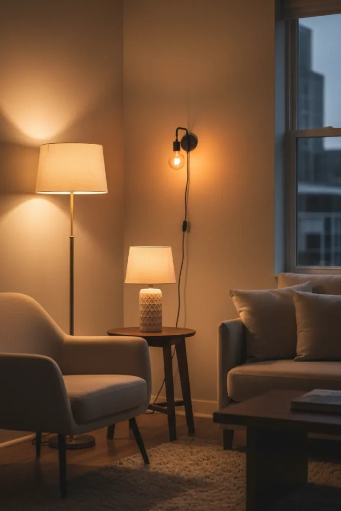 Soft and Warm Lighting Layers