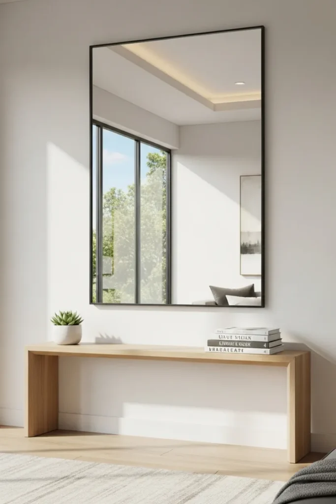 Wall Mirrors to Enhance Light and Space