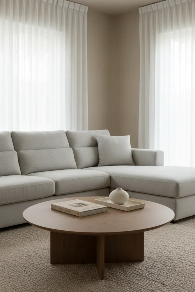 Coffee Table Styling with Balance and Simplicity