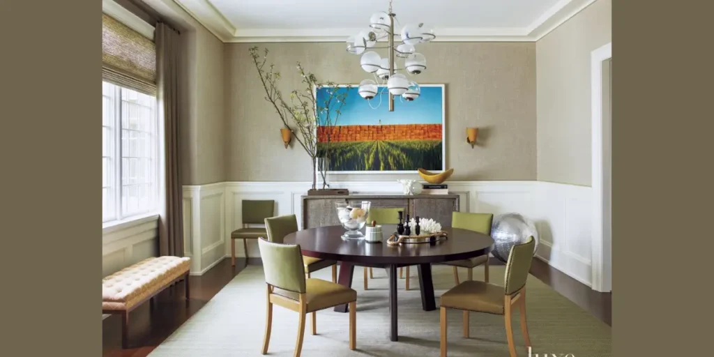 Fabric-Effect Wallpaper for Warmth and Comfort