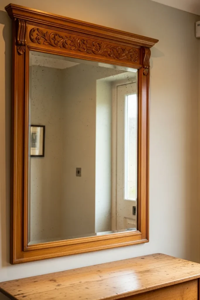 Antique Mirrors with Decorative Frames