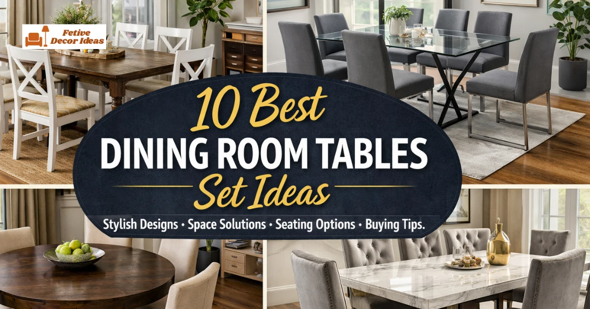 10 Best Dining Room Tables Set Ideas