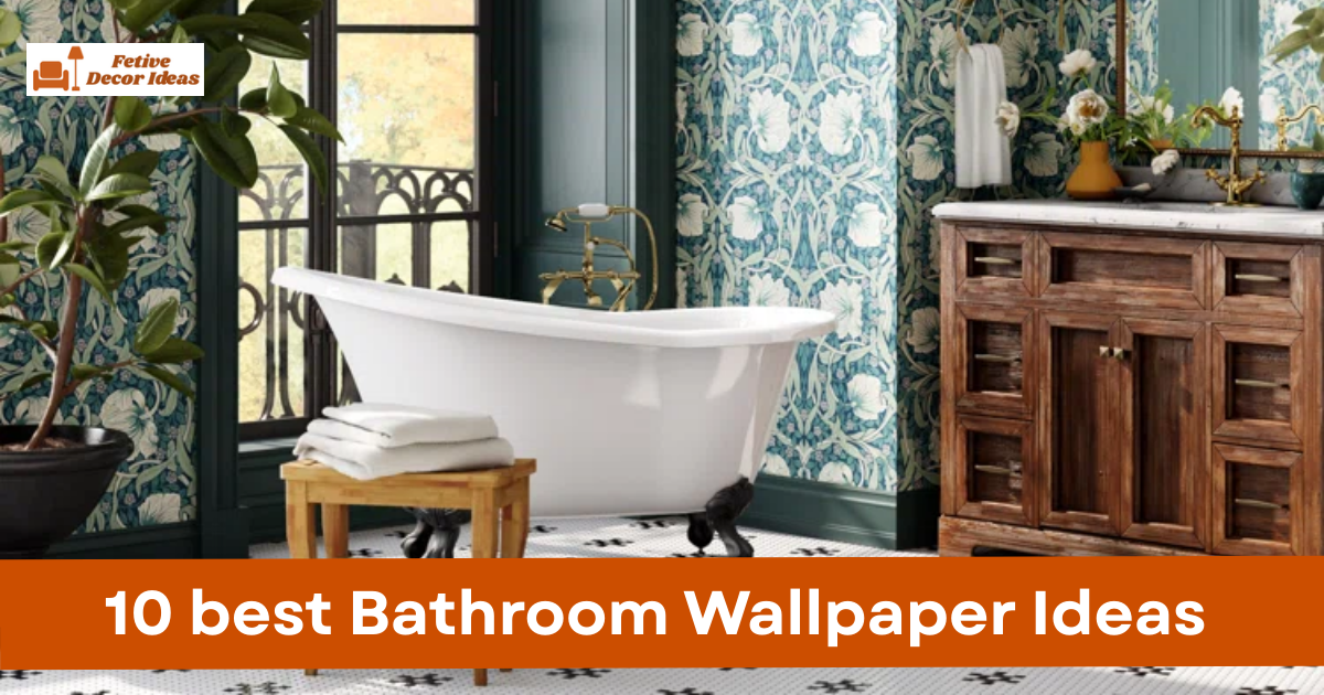 10 best Bathroom Wallpaper Ideas That Instantly Add Personality Without Renovation