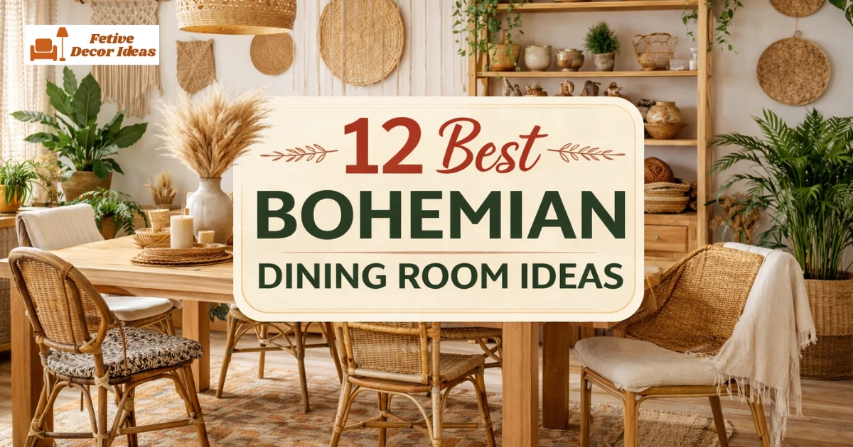 12 Best Bohemian Dining Room Ideas for a Warm and Stylish Home