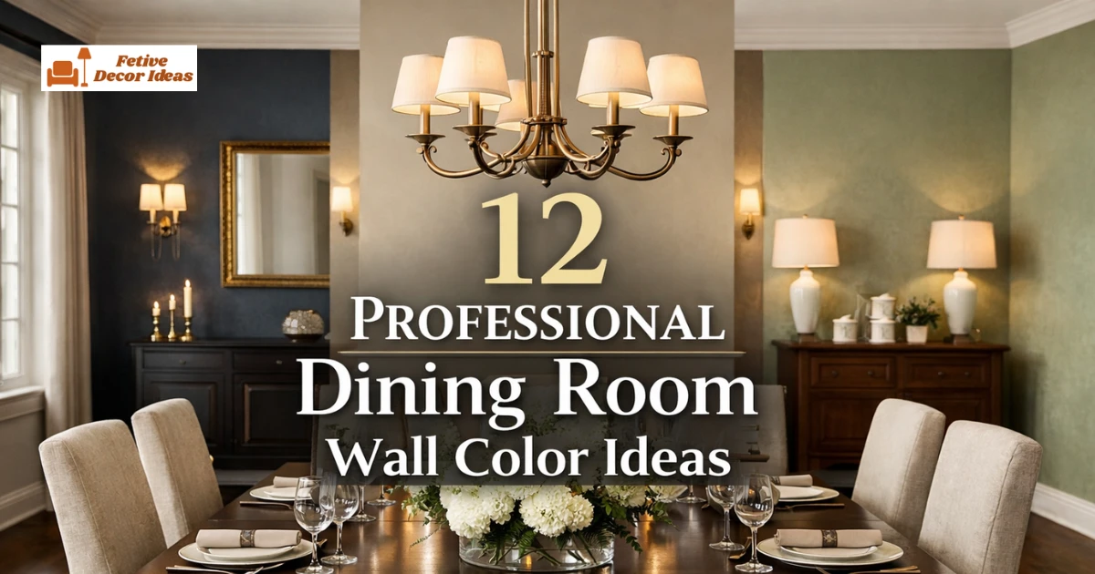 12 Professional Dining Room Wall Color Ideas
