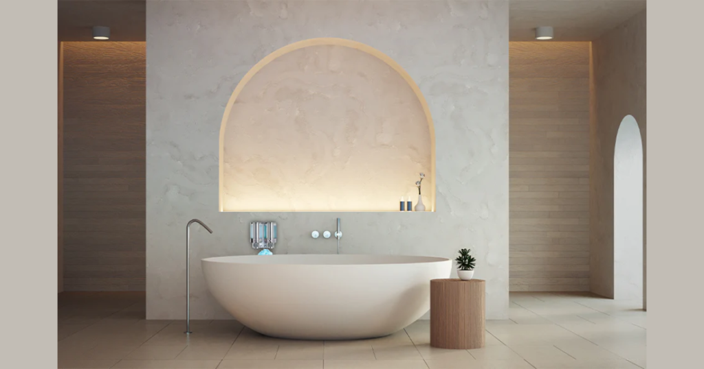 Arch Painted Accent Wall for Architectural Interest