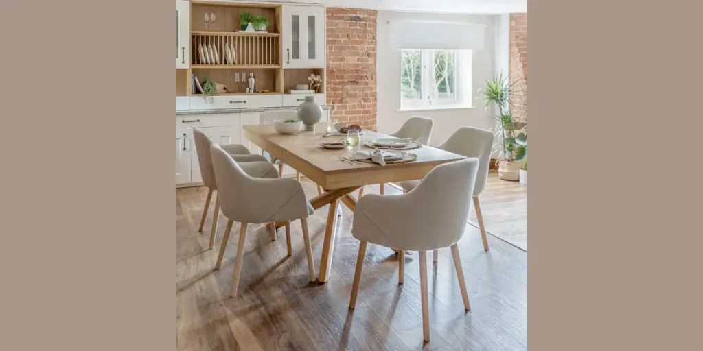 Armchairs at the Head with Side Chairs