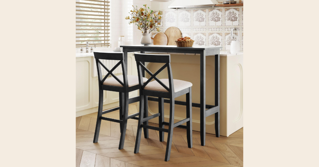 Bar Height Dining Table for Compact Areas